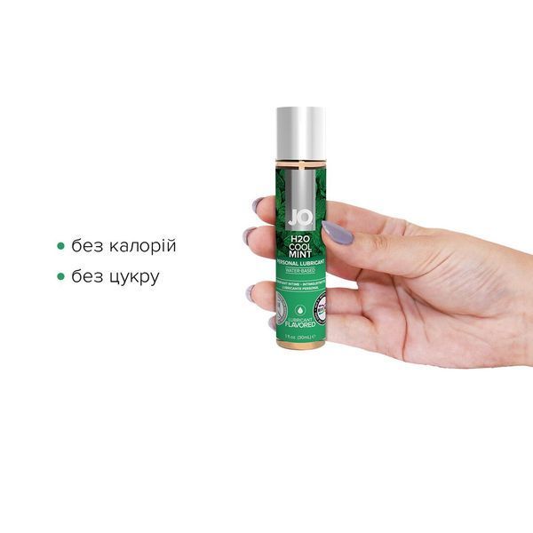 Змазка на водній основі System JO H2O &mdash; Cool Mint (30 мл) SO1625 фото