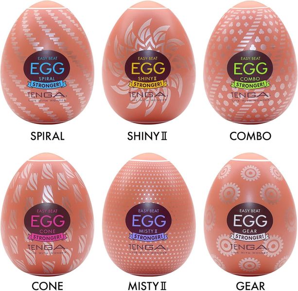 Яйце-мастбутор Tenga Egg Hard Boilded II Pack  SO9804 фото