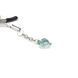 Затискачі для сосків Liebe Seele Glow-in-dark Nipple Clamps Light Blue SX1684 фото 2
