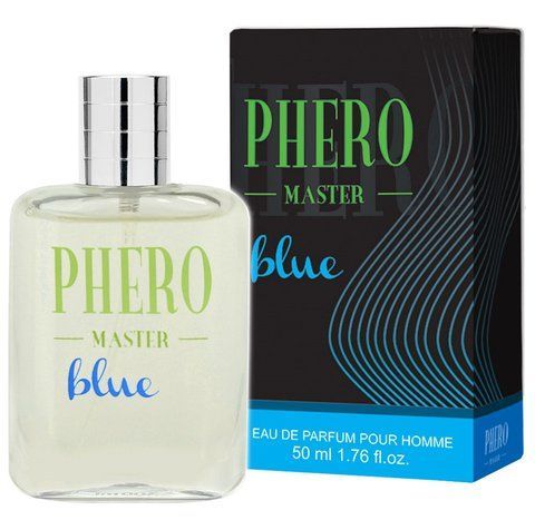 Духи з феромонами для чоловіків PHERO MASTER BLUE for men, 50 ml 91400104 фото
