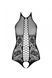 Бодістокінг з імітацією корсетної шнурівки Passion BS094 One Size, black SO8923 фото 3