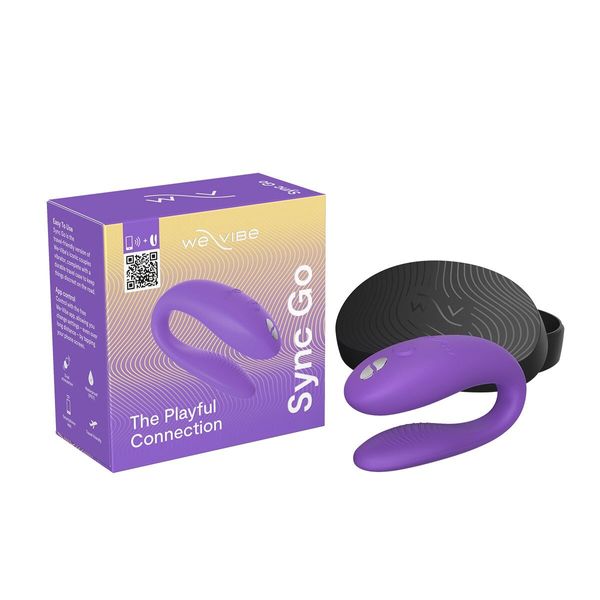 Смарт-вібратор для пар We-Vibe Sync GO Light Purple SX0527 фото