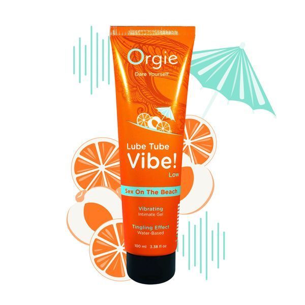 Вібролубрикант Orgie Lube Tube Vibe! Sex On The Beach 100 мл SX3134 фото
