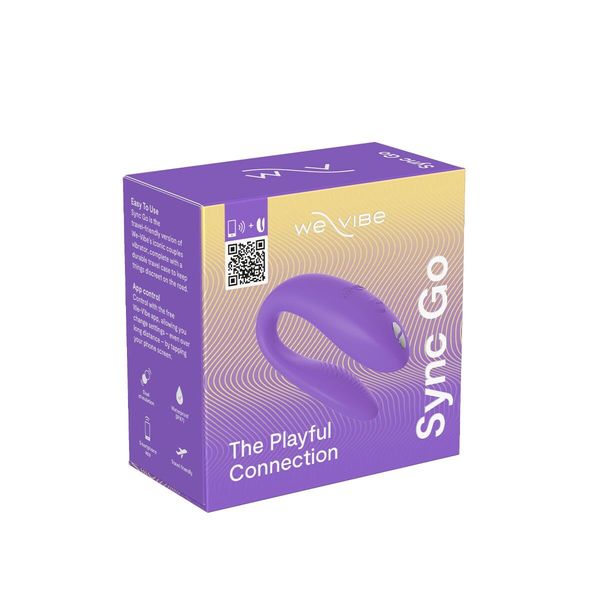 Смарт-вібратор для пар We-Vibe Sync GO Light Purple SX0527 фото