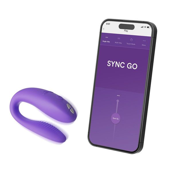 Смарт-вібратор для пар We-Vibe Sync GO Light Purple SX0527 фото