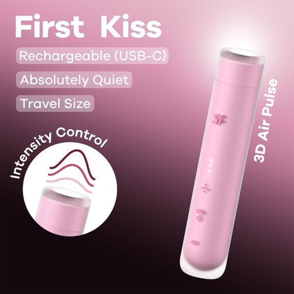 Вакуумний стимулятор Satisfyer First Kiss SX2164 фото