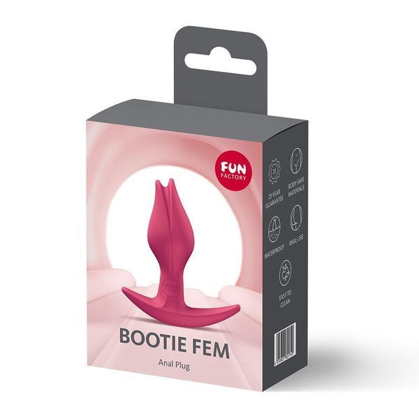 Анальна пробка Fun Factory BOOTIE FEM Raspberry SX3694 фото