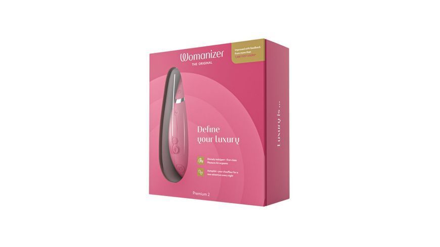 Вакуумний стимулятор Womanizer Premium 2 - Raspberry 400805 фото