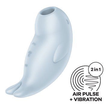 Вакуумний стимулятор із вібрацією Satisfyer Seal You Soon SX0564 фото