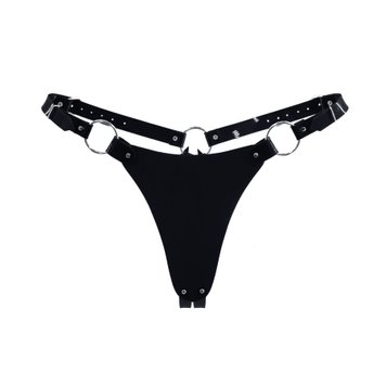 Трусики класичні Feral Feelings - String Bikini Black SO9320 фото