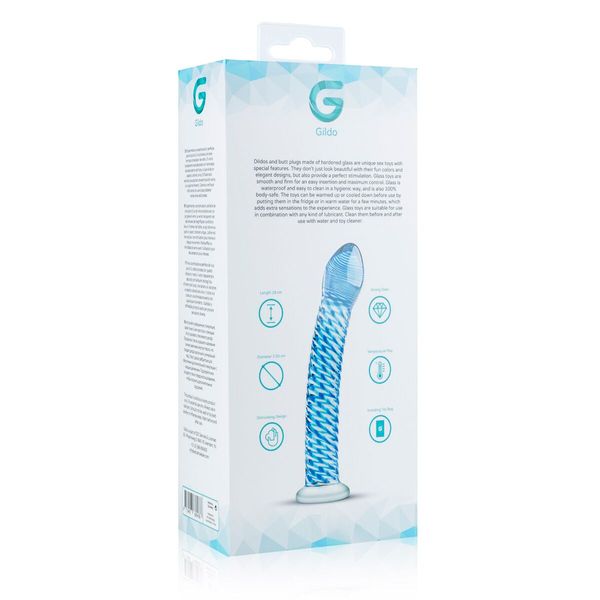 Скляний дилдо Gildo Glass Dildo No. 5 SO4590 фото