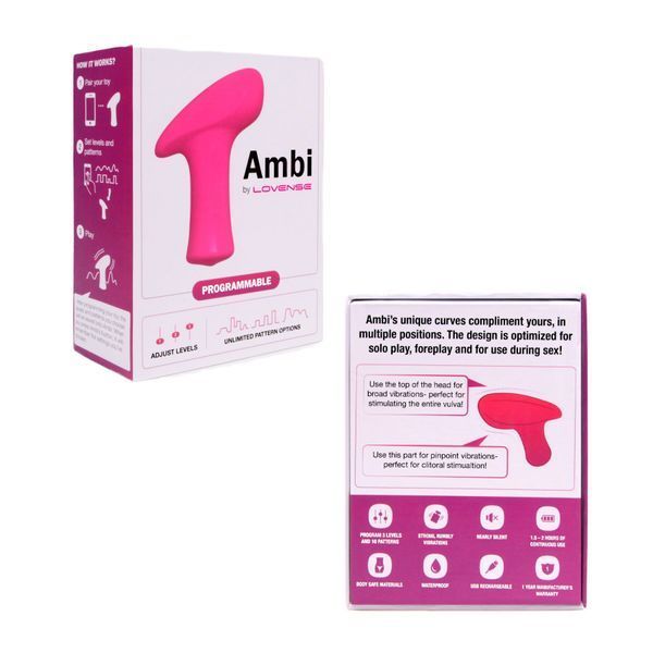 Смарт вібропуля Lovense Ambi SO4086 фото