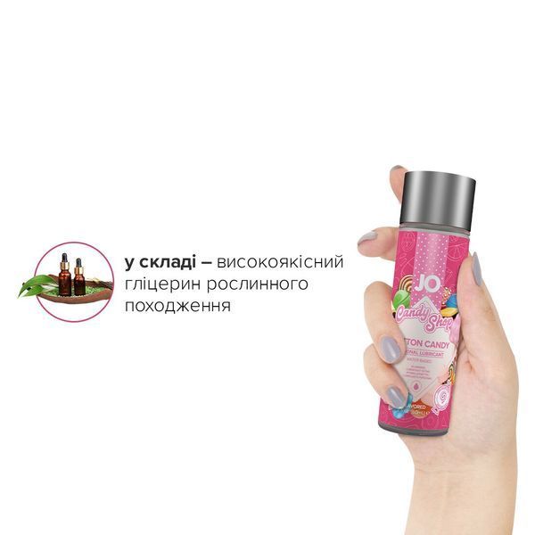 Лубрикант на водній основі System JO H2O &mdash; Candy Shop &mdash; Cotton Candy (60 мл) SO2618 фото