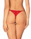 Трусики Obsessive Ingridia crotchless thong M/L SO9044 фото 2