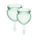 Набір менструальних чаш Satisfyer Feel Good (light green) SO3585 фото