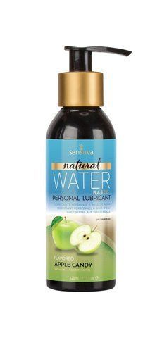 Змазка на водній основі Sensuva Natural Water-Based Apple Candy (125мл) SO3224 фото