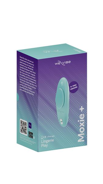 Смарт-вібратор у трусики We-Vibe Moxie+ Aqua SO7145 фото