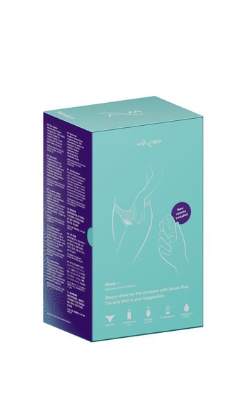 Смарт-вібратор у трусики We-Vibe Moxie+ Aqua SO7145 фото