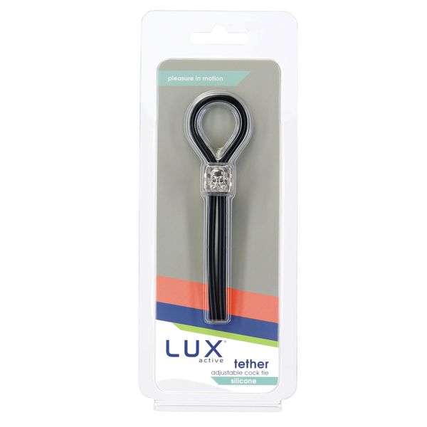 Ерекційне кільце-ласо LUX Active Tether Adjustable Silicone Cock Tie SO6844 фото