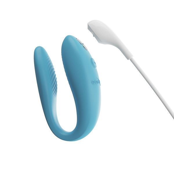 Смарт-вібратор для пар We-Vibe Sync GO Turquoise 540097 фото