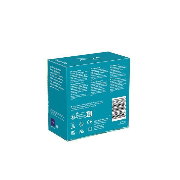 Смарт-вібратор для пар We-Vibe Sync GO Turquoise 540097 фото