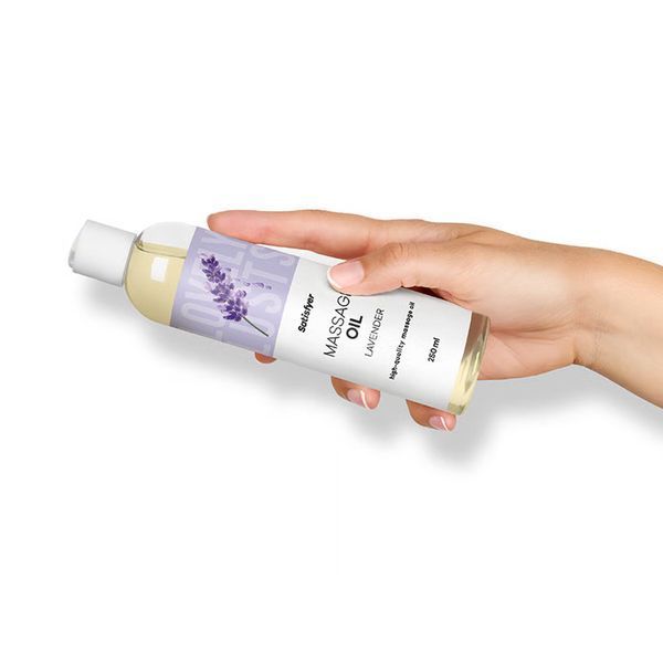 Масажна олія Satisfyer Massage Oil Lavender 250 мл SX2703 фото