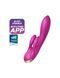 Смарт вібратор кролик із подвійним відростком Satisfyer Double Flex Violet SO6093 фото