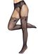 Колготки Leg Avenue Fishnet tights with back seam One size Black, задній шов, мереживо, сітка SO8581 фото 3