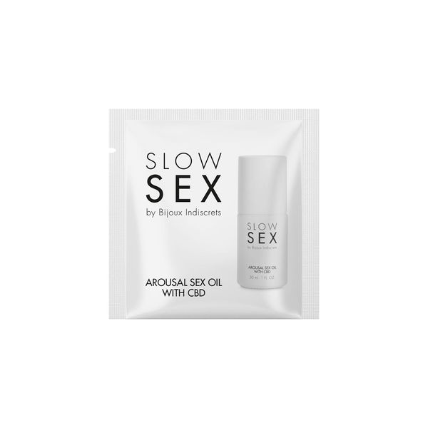 Пробник Bijoux Indiscrets Sachette Arousal CBD - SLOW SEX SO9811 фото