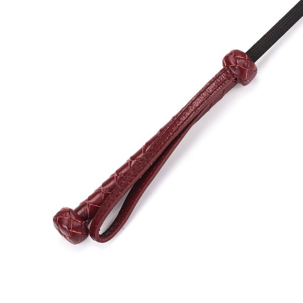 Ляскалка Liebe Seele Wine Red Riding Crop with Heart-Shape Tip SO9458 фото