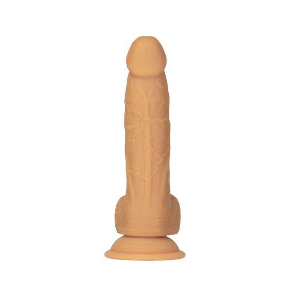 Фалоімітатор ADDICTION Dual Density Silicone Dildo Caramel 8″ SO8243 фото