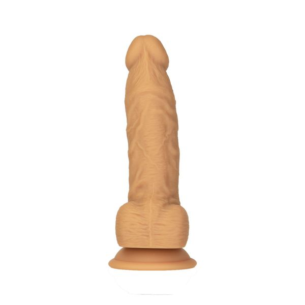 Фалоімітатор ADDICTION Dual Density Silicone Dildo Caramel 8″ SO8243 фото