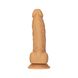 Фалоімітатор ADDICTION Dual Density Silicone Dildo Caramel 8″ SO8243 фото 1