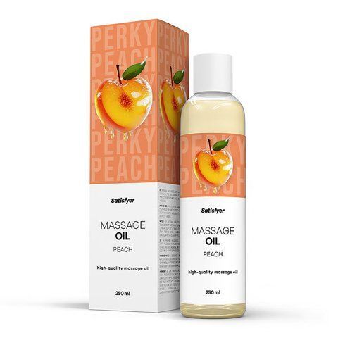 Масажна олія Satisfyer Massage Oil Peach 250 мл SX2705 фото