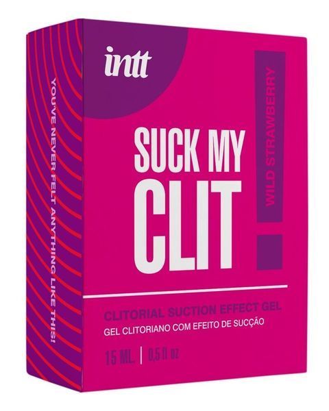 Гель для клітора Intt Suck My Clit Wild Strawberry (15 мл) SX4002 фото