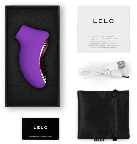 Звуковий стимулятор клітора LELO SONA 2 Travel Purple SX0698 фото