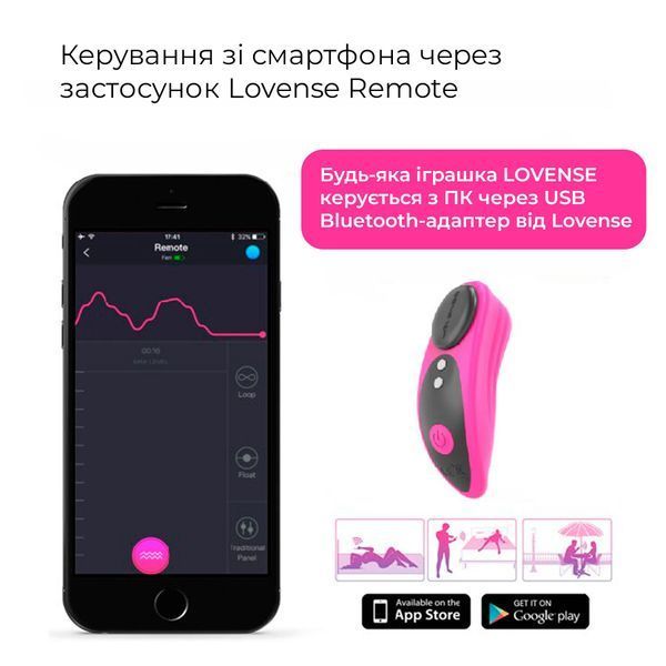 Смарт-вібратор в трусики Lovense Ferri SO4563 фото