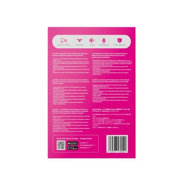 Міні смарт-віброяйце Lovense Lush Mini SX2663 фото