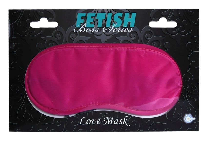 Маска - Love Mask Pink - Boss Series Fetish 62530061-00025 фото