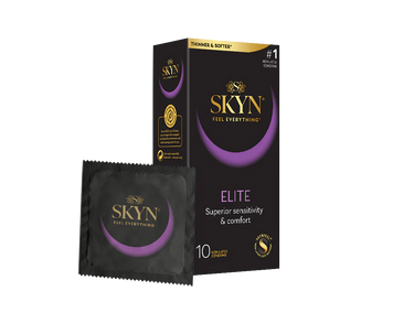 Презервативи безлатексні Skyn Elite (тонкі, 10 шт) pr173-pack фото