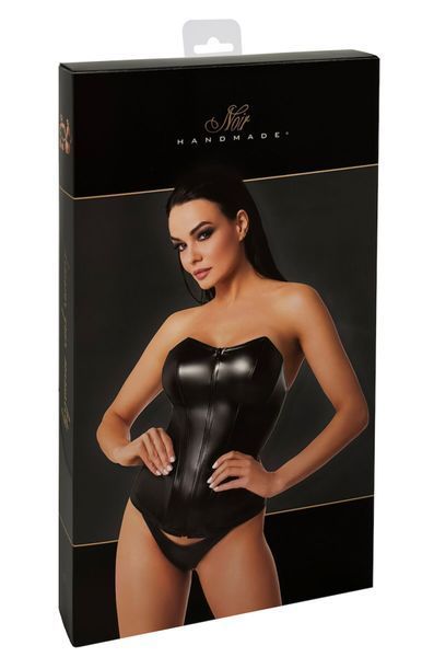 Корсет Noir Handmade F334 Powerwetlook corset - XL SX2017 фото