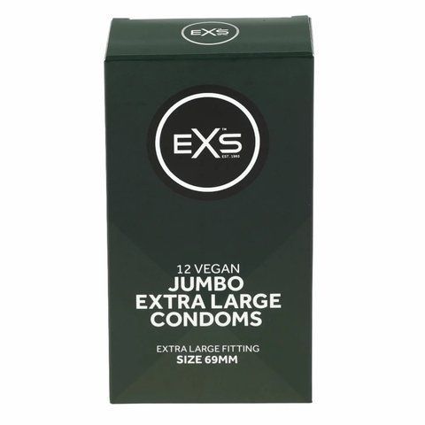 Презервативи - EXS Jumbo Extra Large Condoms, 12 шт 81240009199 фото