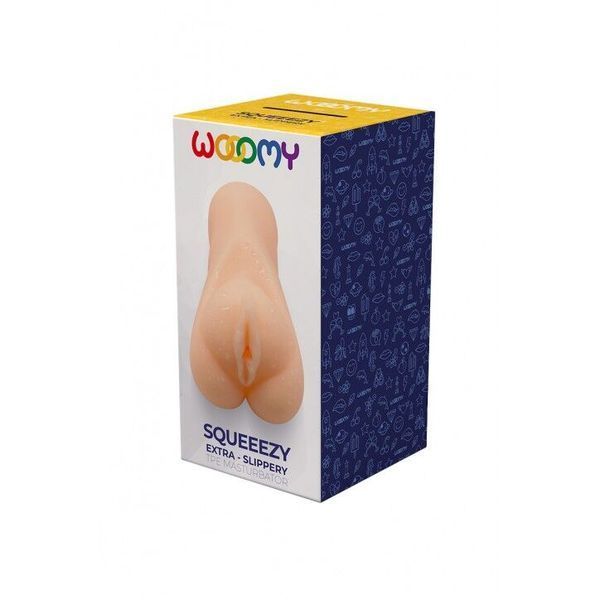 Мастурбатор-вагіна Wooomy Squeeezy Masturbator SO7405 фото
