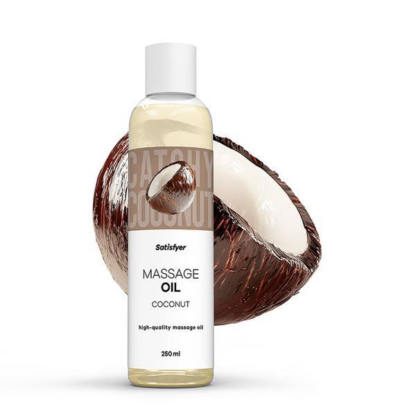 Масажна олія Satisfyer Massage Oil Coconut 250 мл SX2706 фото