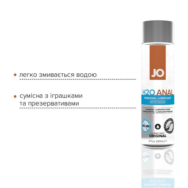 Комплект System JO GWP — ANAL H2O Lubricant 120 мл + Misting Toy Cleaner 120 мл SO6772 фото