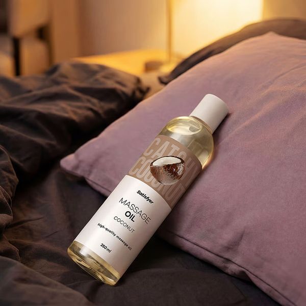 Масажна олія Satisfyer Massage Oil Coconut 250 мл SX2706 фото