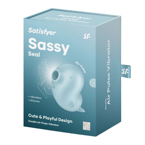 Вакуумний стимулятор Satisfyer Sassy Seal SX1210 фото