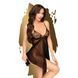 Бебі-дол з ажурним бралетом та високим розрізом Penthouse - Sweet Beast Black S/M SO5296 фото 1