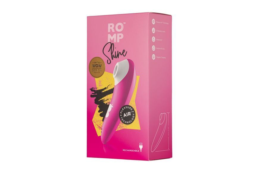 Вакуумний кліторальний стимулятор Romp Shine SO6956 фото