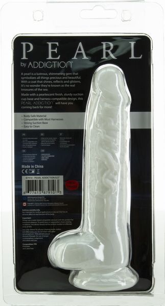 Фалоімітатор ADDICTION Pearl 8.5" SX3157 фото